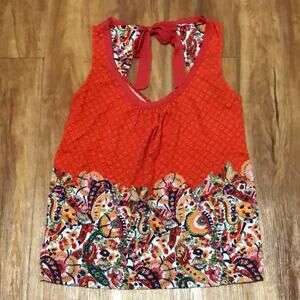 Akemi and Kin Anthropologie Rosae Floral Tank Top Size XS